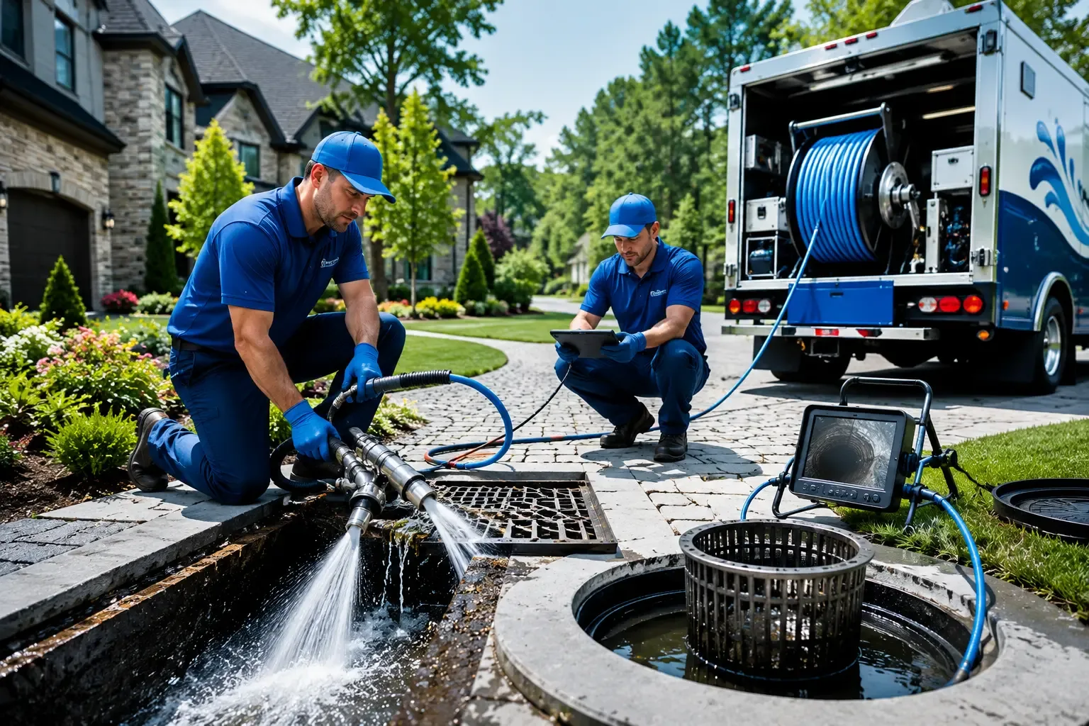 Local outdoor drain cleaning professionals in Drumright, OK